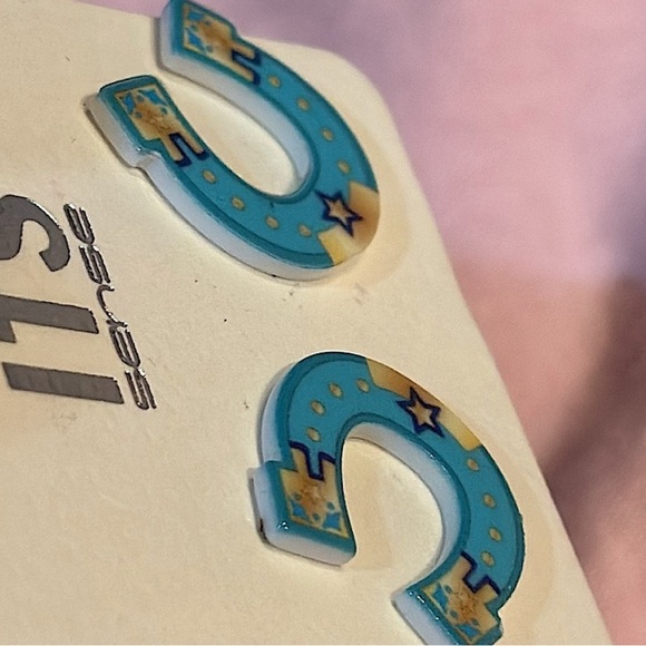 Austin West - Silver Boho Cactus with Turquoise Dangle Earrings - Picture 10 of 14